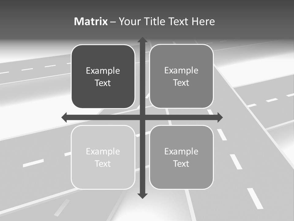 Transportation Turmoil Many PowerPoint Template