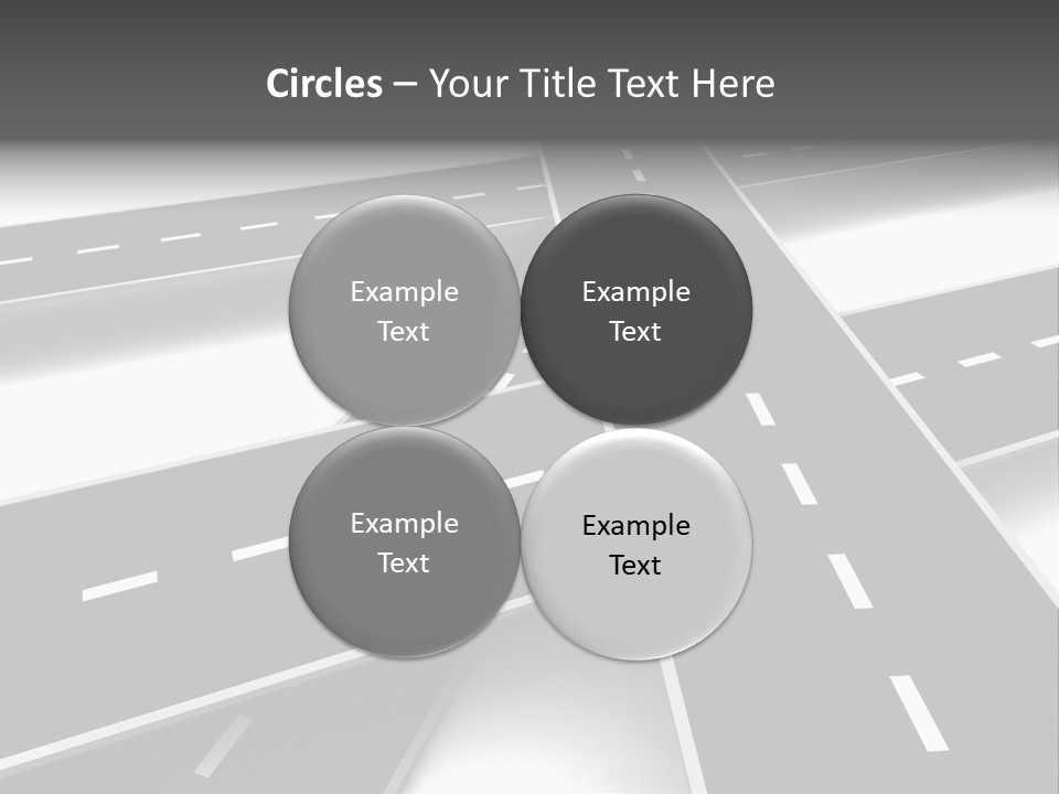 Transportation Turmoil Many PowerPoint Template