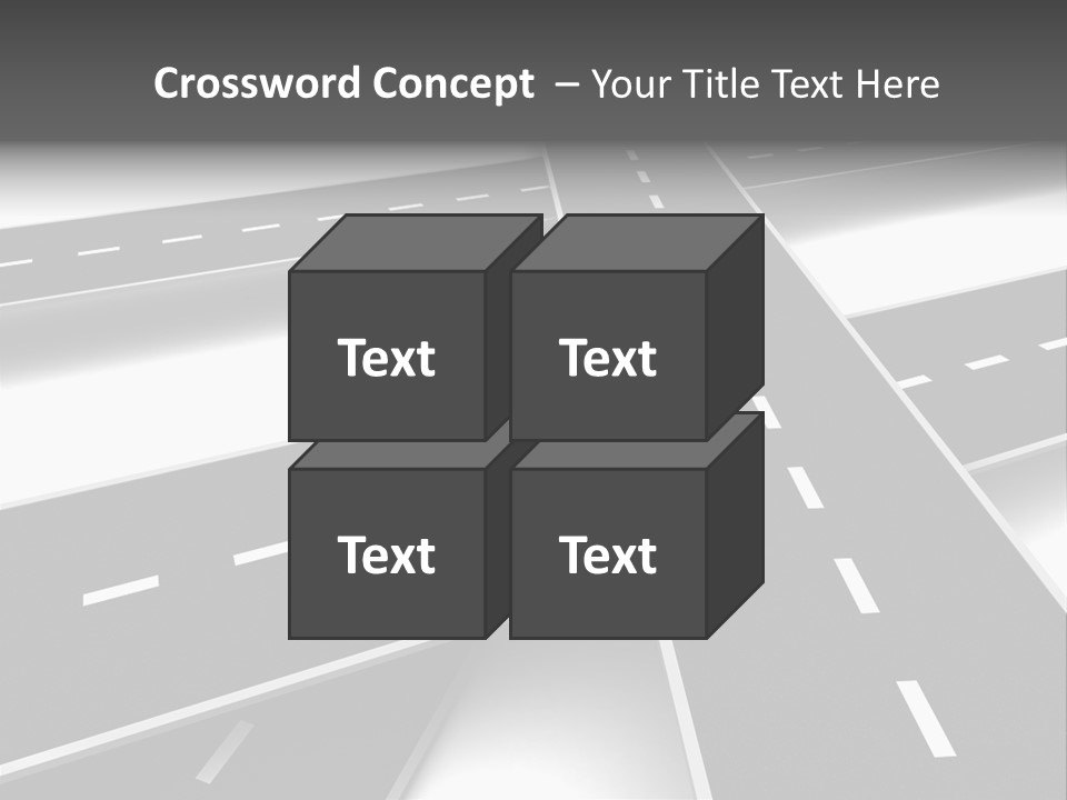 Transportation Turmoil Many PowerPoint Template