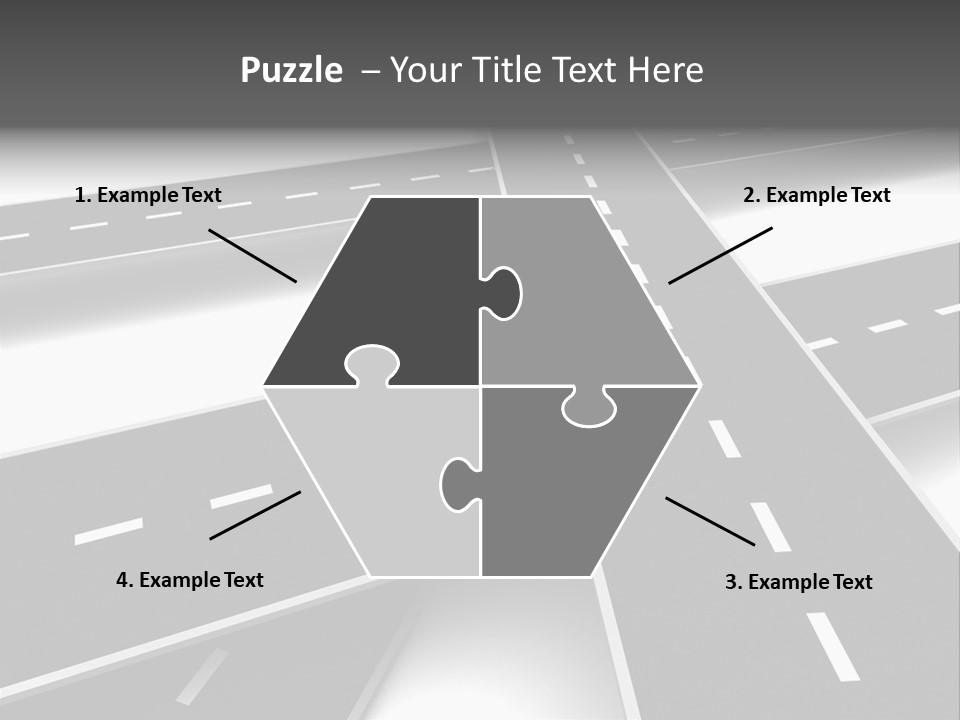 Transportation Turmoil Many PowerPoint Template