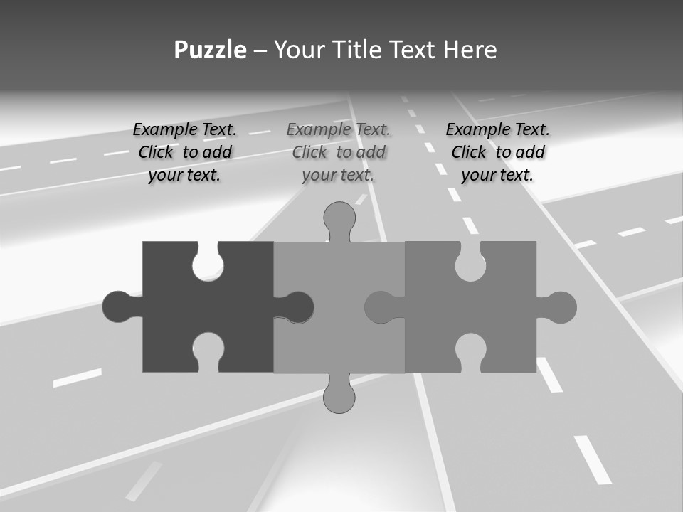 Transportation Turmoil Many PowerPoint Template