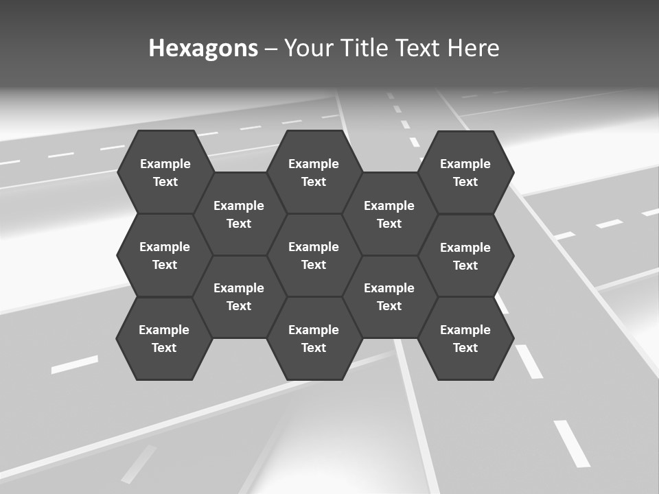 Transportation Turmoil Many PowerPoint Template