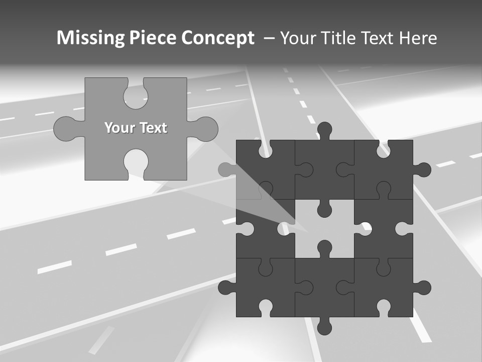 Transportation Turmoil Many PowerPoint Template