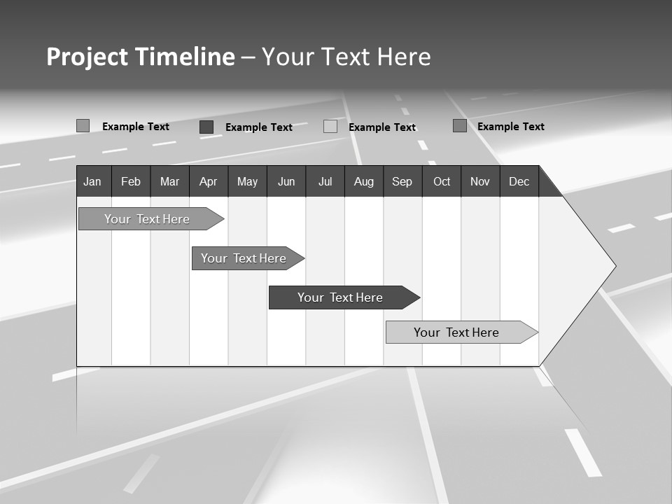 Transportation Turmoil Many PowerPoint Template