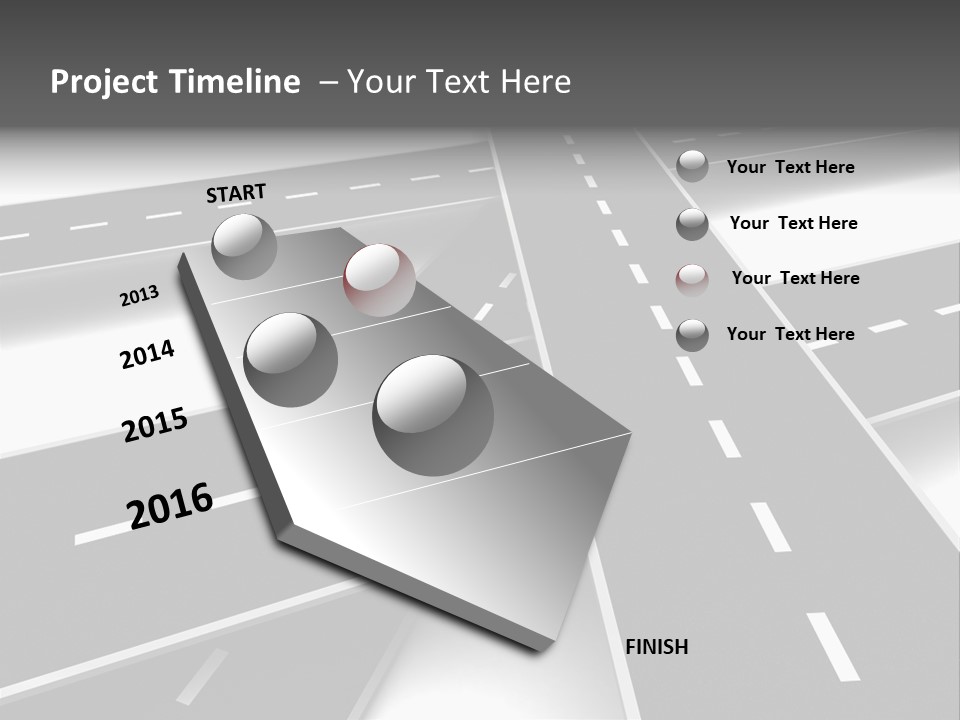 Transportation Turmoil Many PowerPoint Template