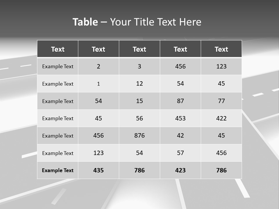 Transportation Turmoil Many PowerPoint Template