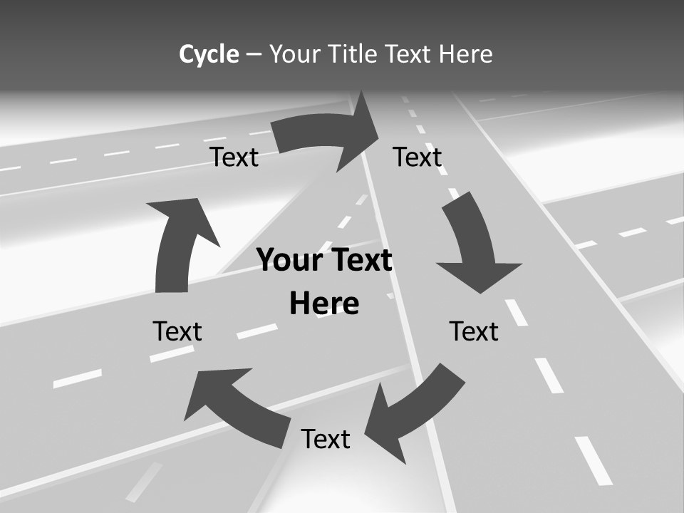 Transportation Turmoil Many PowerPoint Template