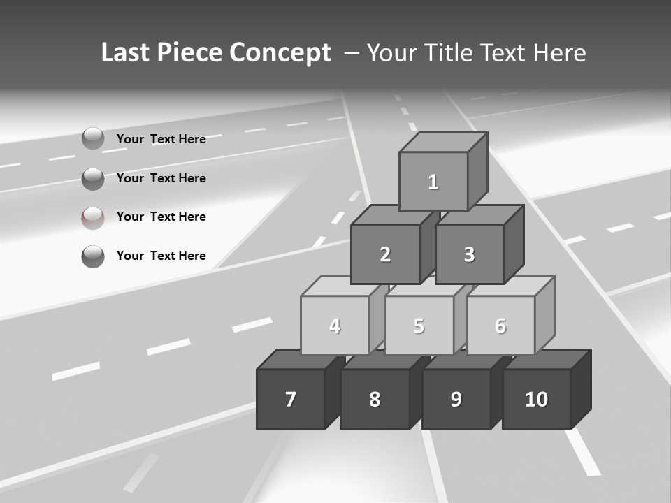 Transportation Turmoil Many PowerPoint Template