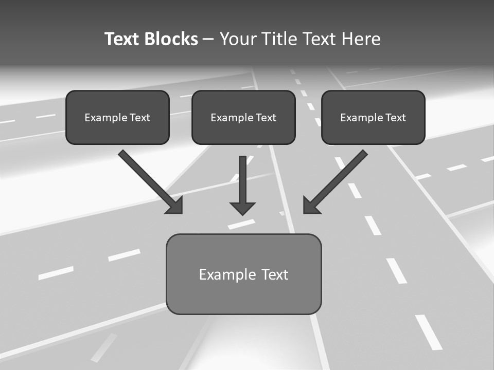Transportation Turmoil Many PowerPoint Template
