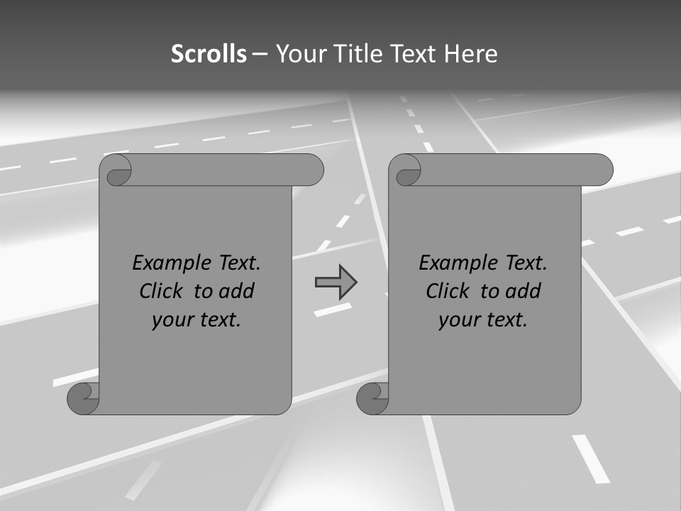 Transportation Turmoil Many PowerPoint Template