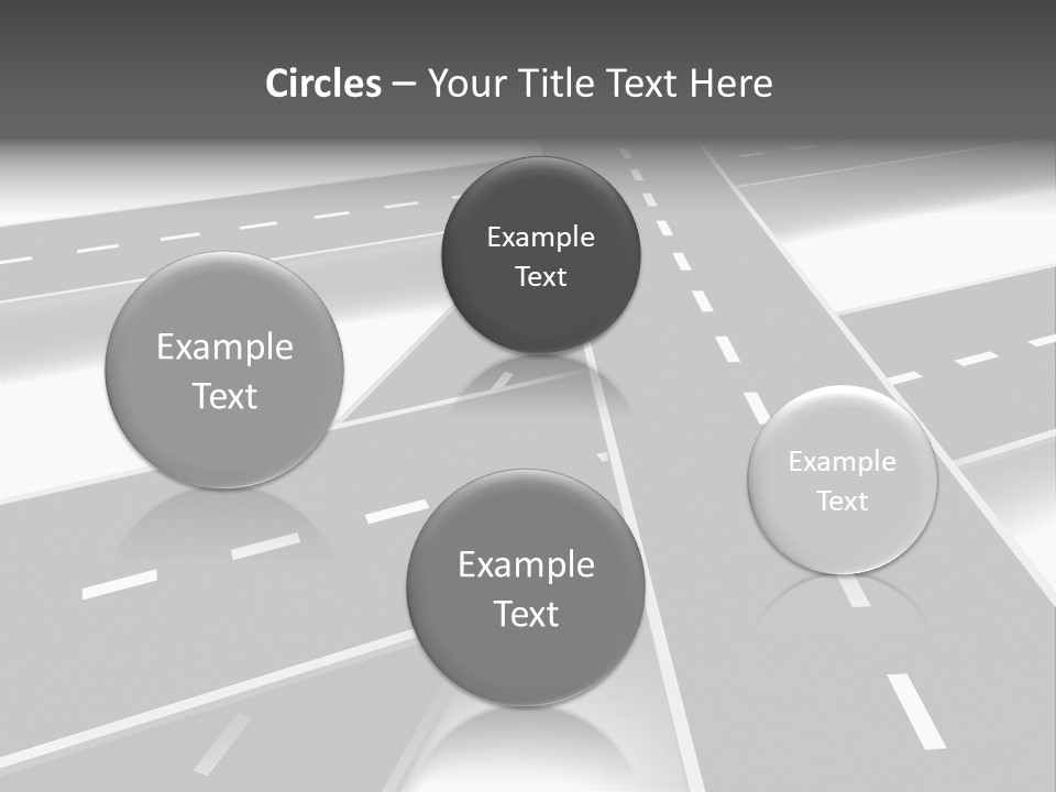 Transportation Turmoil Many PowerPoint Template