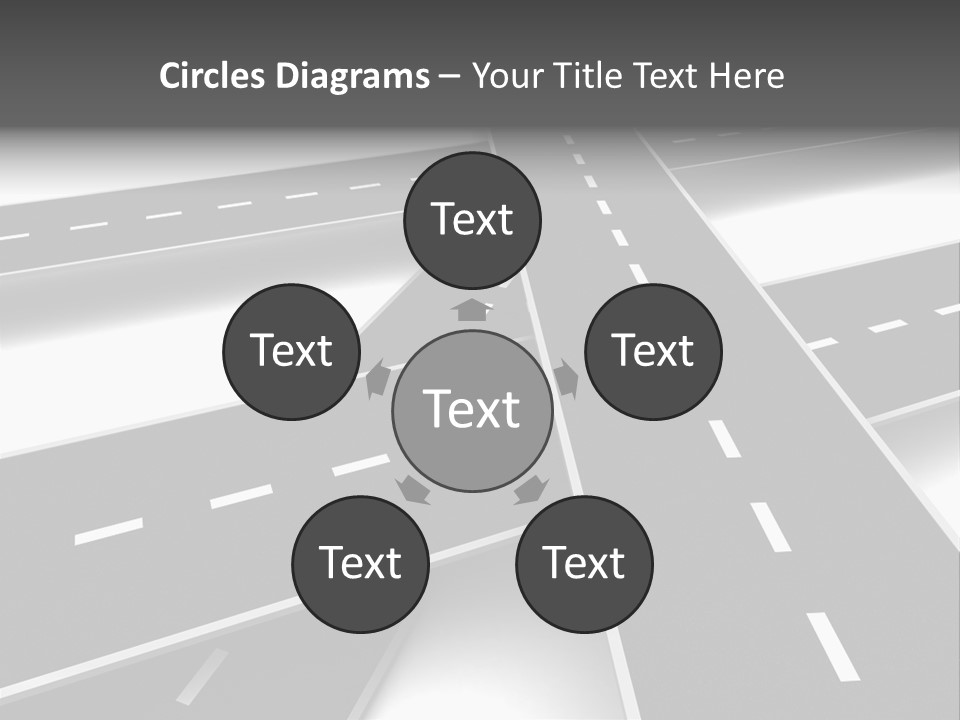 Transportation Turmoil Many PowerPoint Template