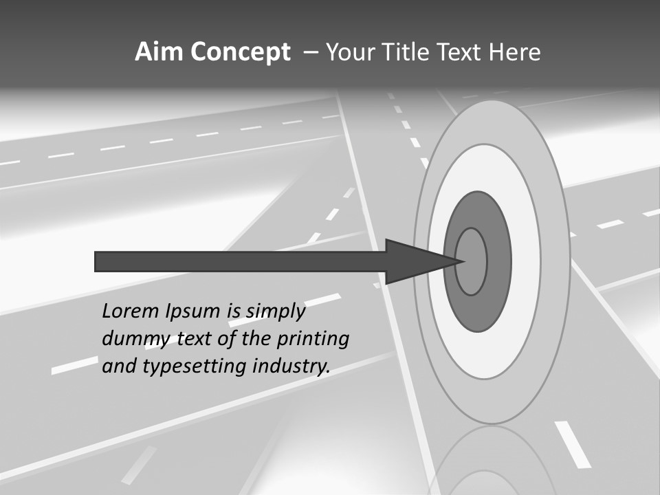 Transportation Turmoil Many PowerPoint Template