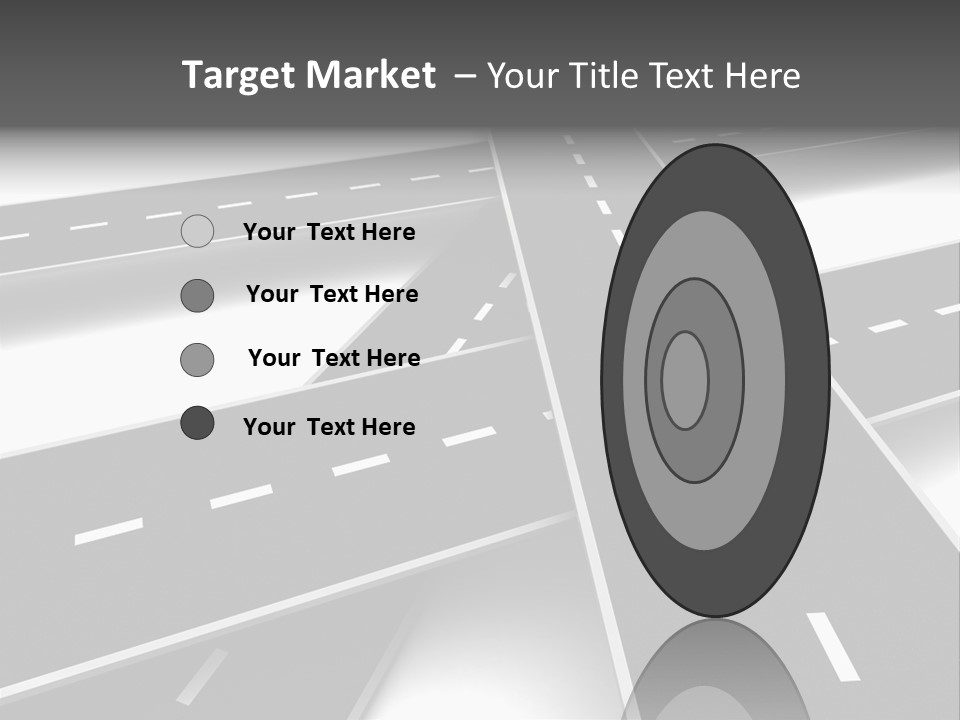 Transportation Turmoil Many PowerPoint Template