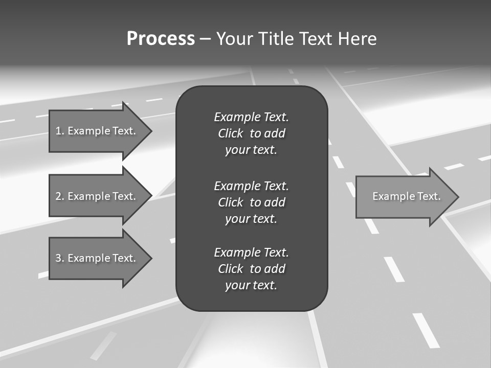 Transportation Turmoil Many PowerPoint Template