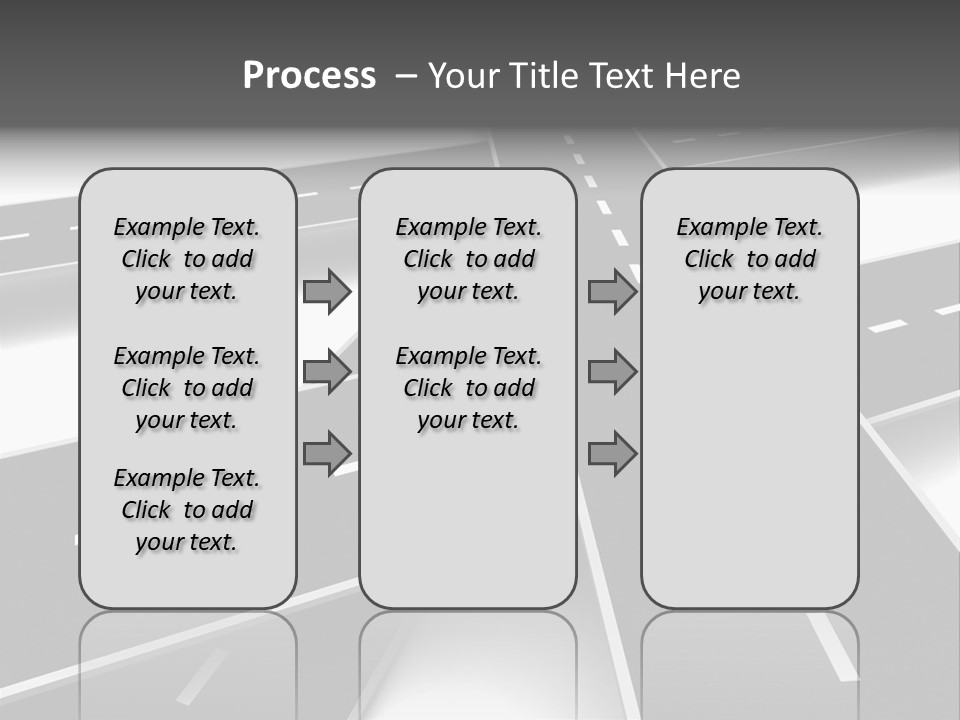 Transportation Turmoil Many PowerPoint Template