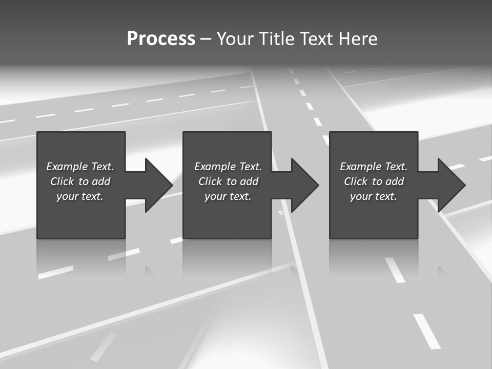 Transportation Turmoil Many PowerPoint Template