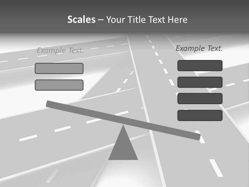 Transportation Turmoil Many PowerPoint Template