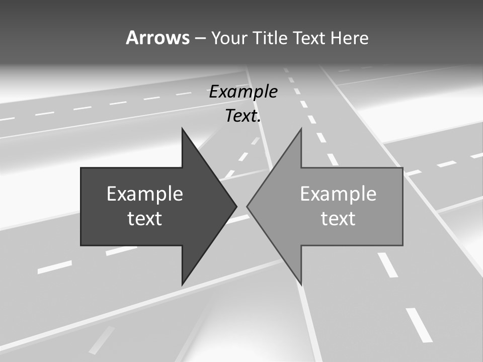 Transportation Turmoil Many PowerPoint Template