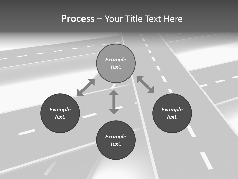 Transportation Turmoil Many PowerPoint Template