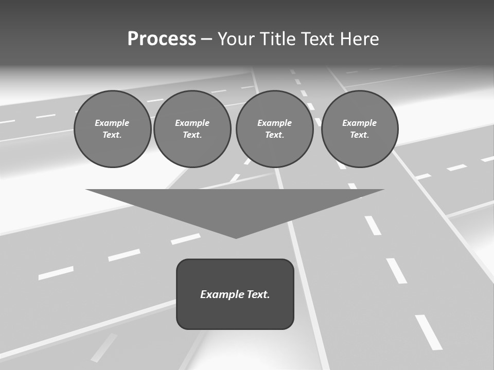 Transportation Turmoil Many PowerPoint Template