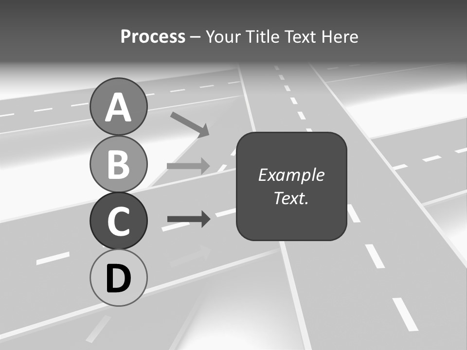 Transportation Turmoil Many PowerPoint Template