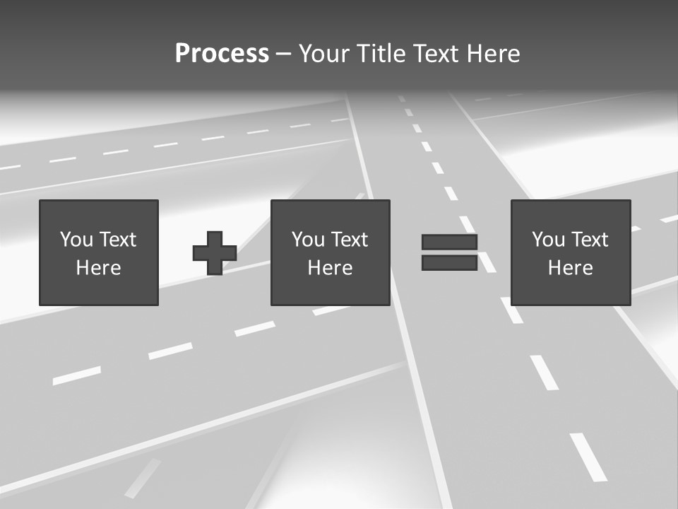 Transportation Turmoil Many PowerPoint Template