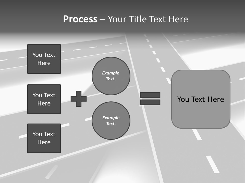 Transportation Turmoil Many PowerPoint Template
