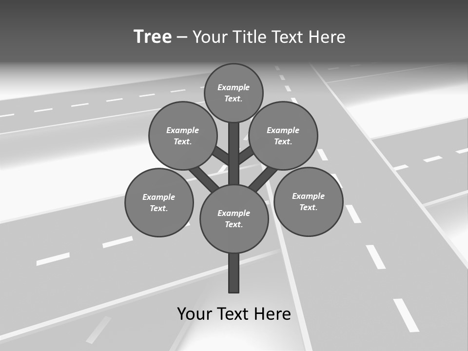 Transportation Turmoil Many PowerPoint Template