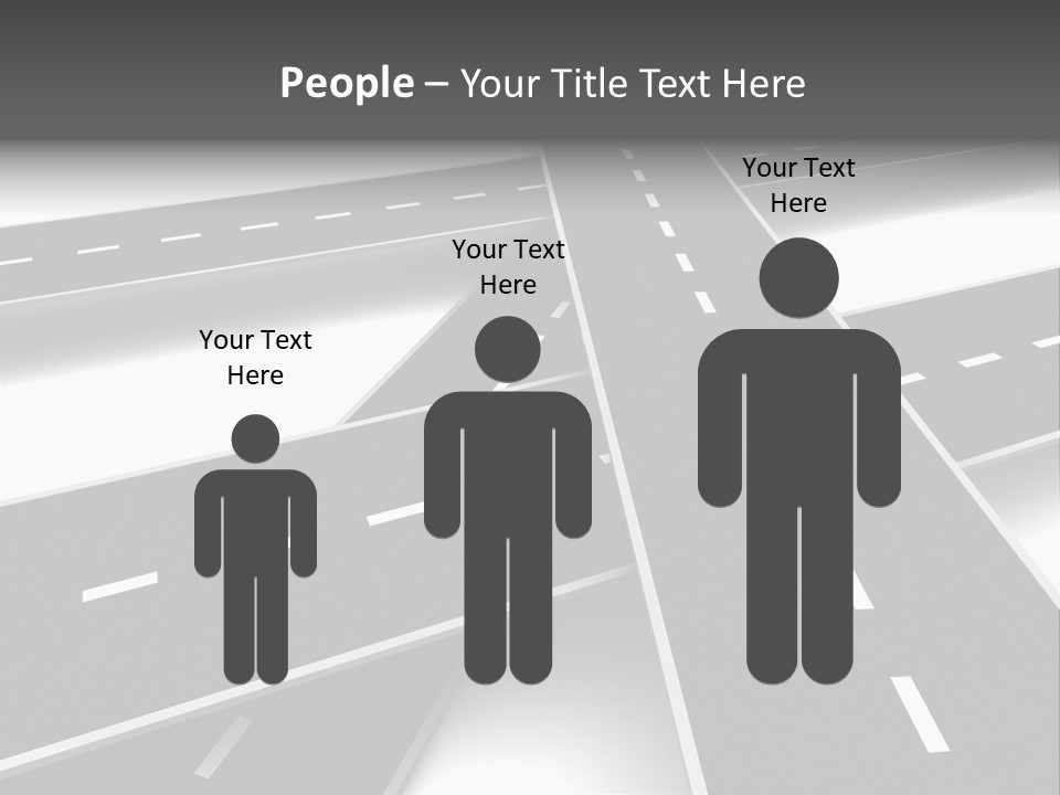 Transportation Turmoil Many PowerPoint Template