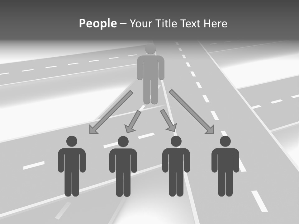 Transportation Turmoil Many PowerPoint Template