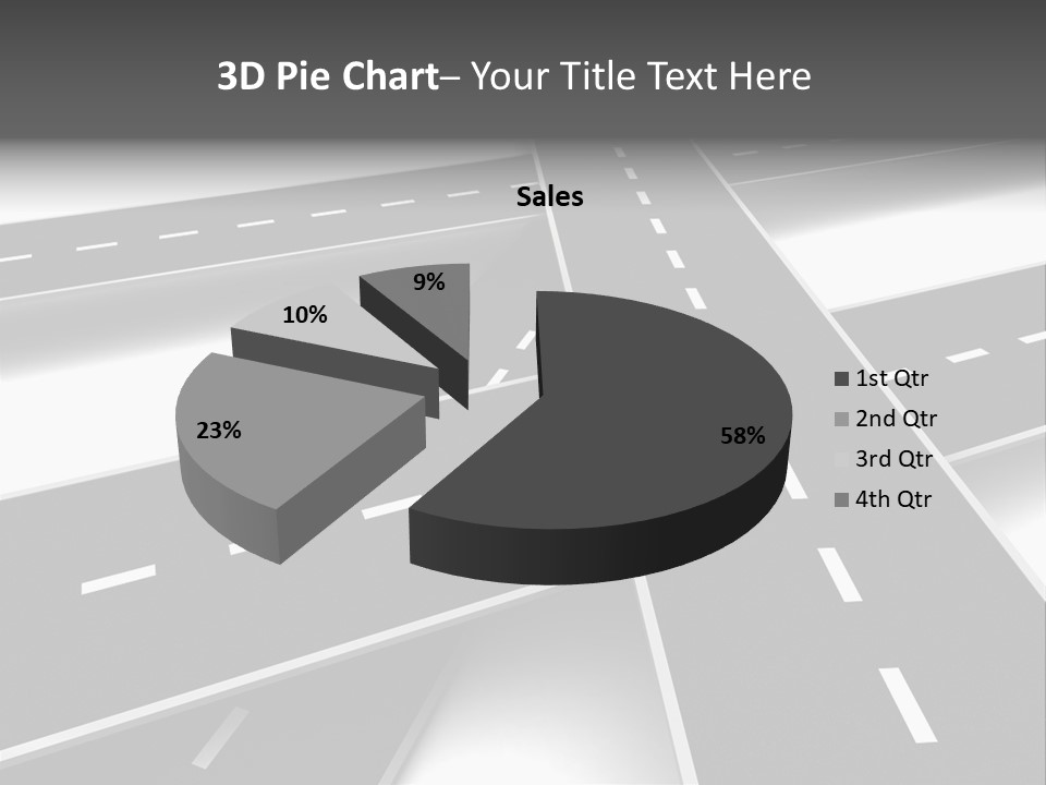 Transportation Turmoil Many PowerPoint Template