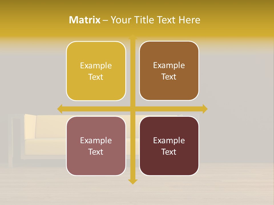 Penthouse Loft Minimalism PowerPoint Template