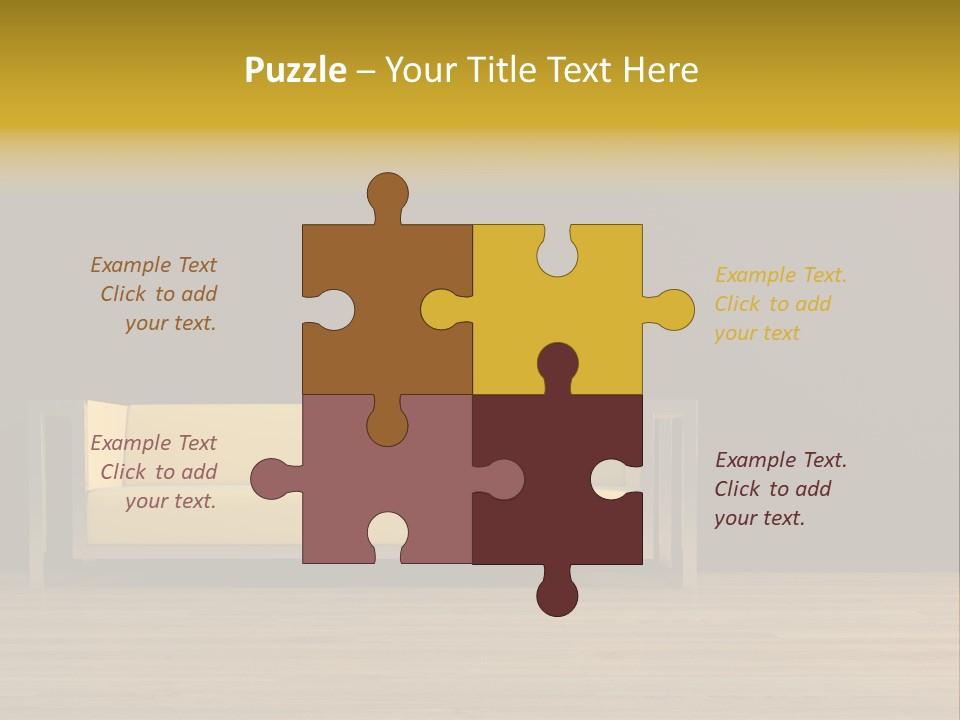 Penthouse Loft Minimalism PowerPoint Template