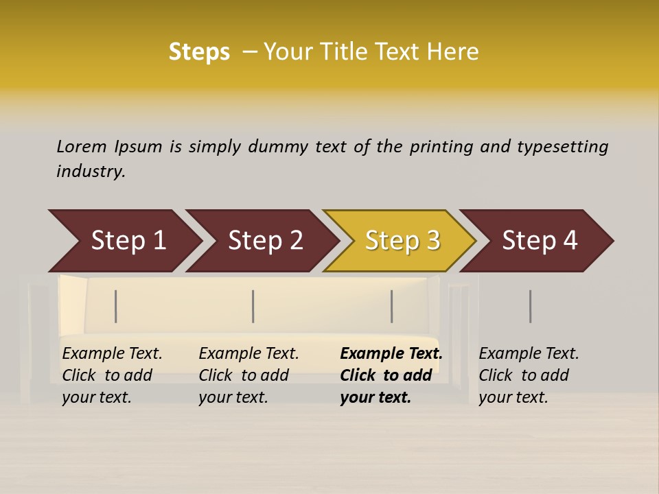 Penthouse Loft Minimalism PowerPoint Template