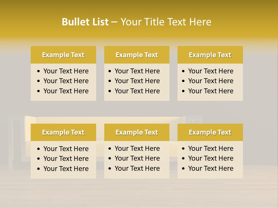 Penthouse Loft Minimalism PowerPoint Template