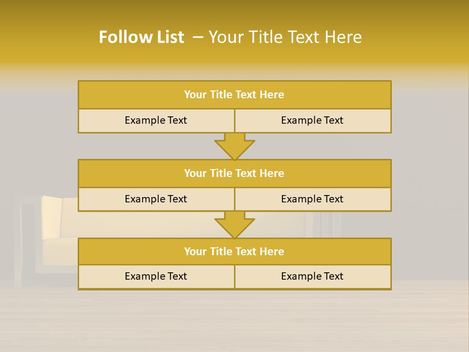 Penthouse Loft Minimalism PowerPoint Template