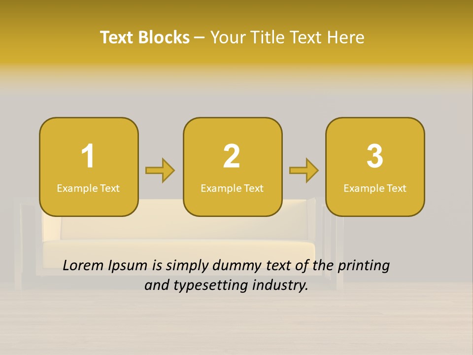 Penthouse Loft Minimalism PowerPoint Template