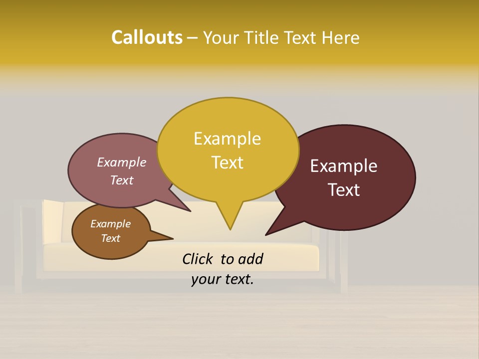 Penthouse Loft Minimalism PowerPoint Template