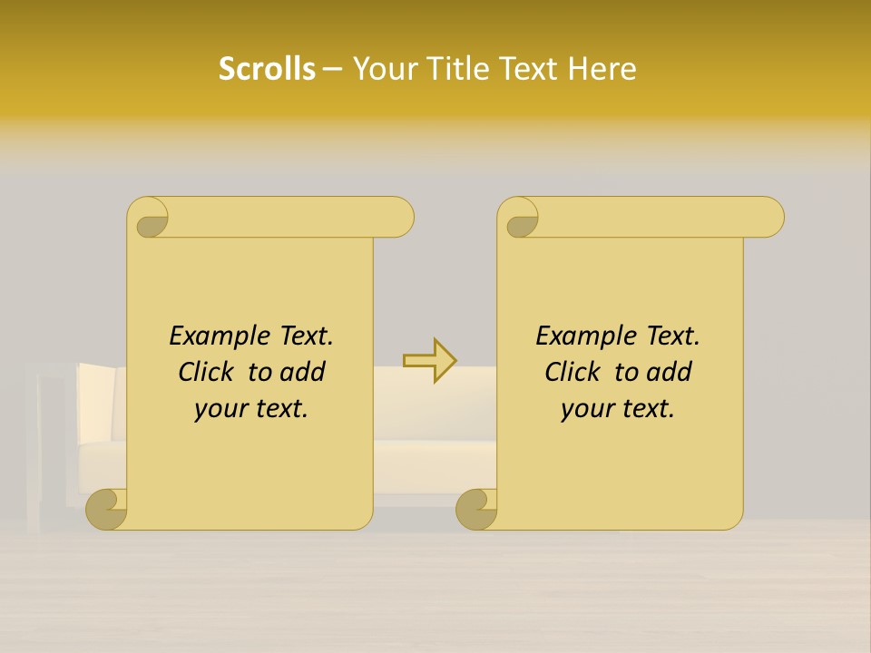Penthouse Loft Minimalism PowerPoint Template