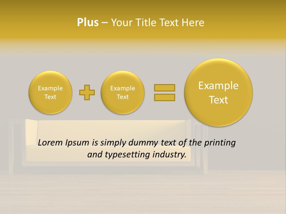 Penthouse Loft Minimalism PowerPoint Template