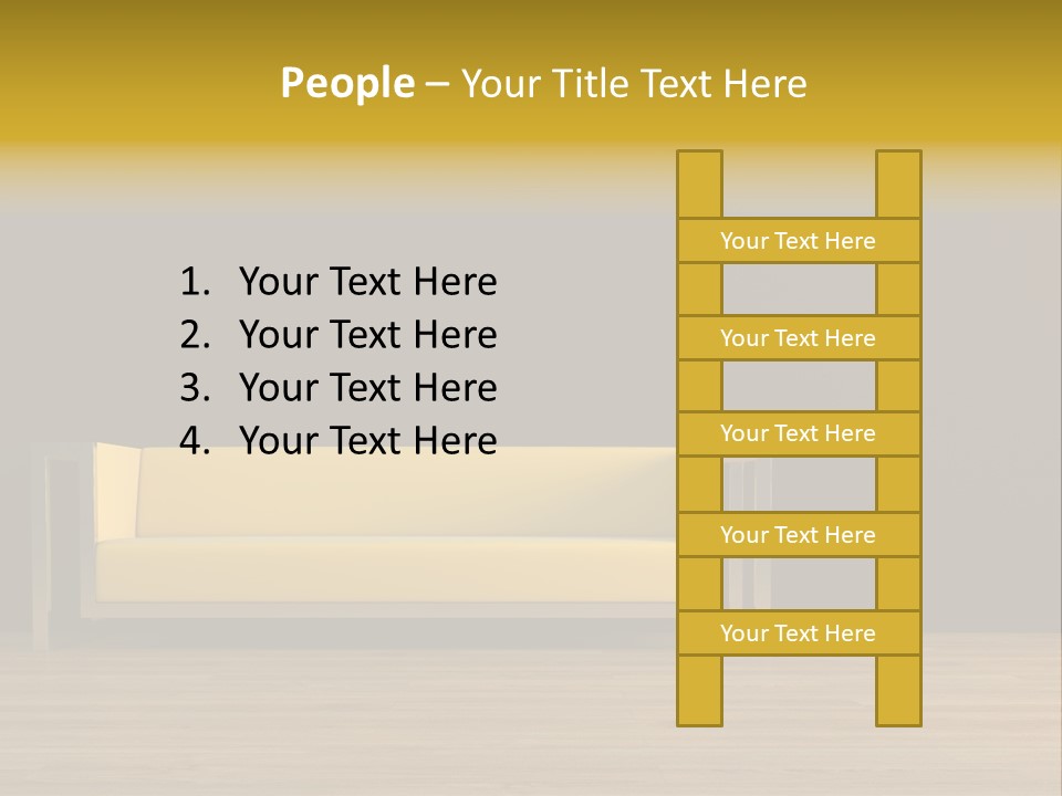 Penthouse Loft Minimalism PowerPoint Template