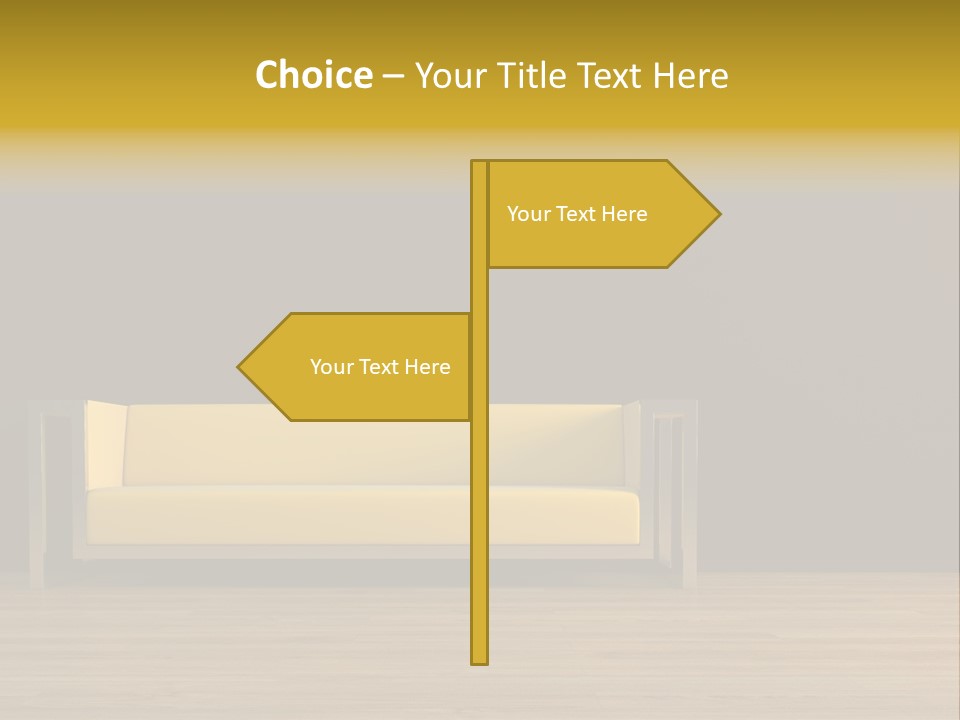 Penthouse Loft Minimalism PowerPoint Template