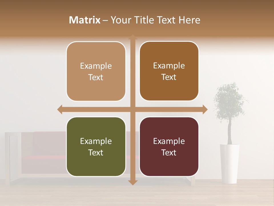 Sapling Penthouse Domestic PowerPoint Template