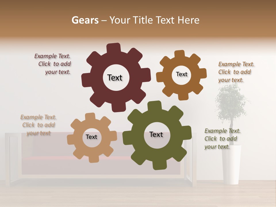 Sapling Penthouse Domestic PowerPoint Template