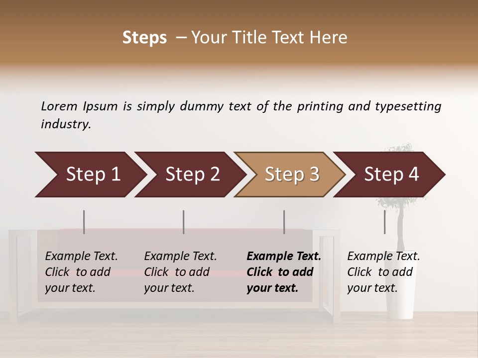 Sapling Penthouse Domestic PowerPoint Template