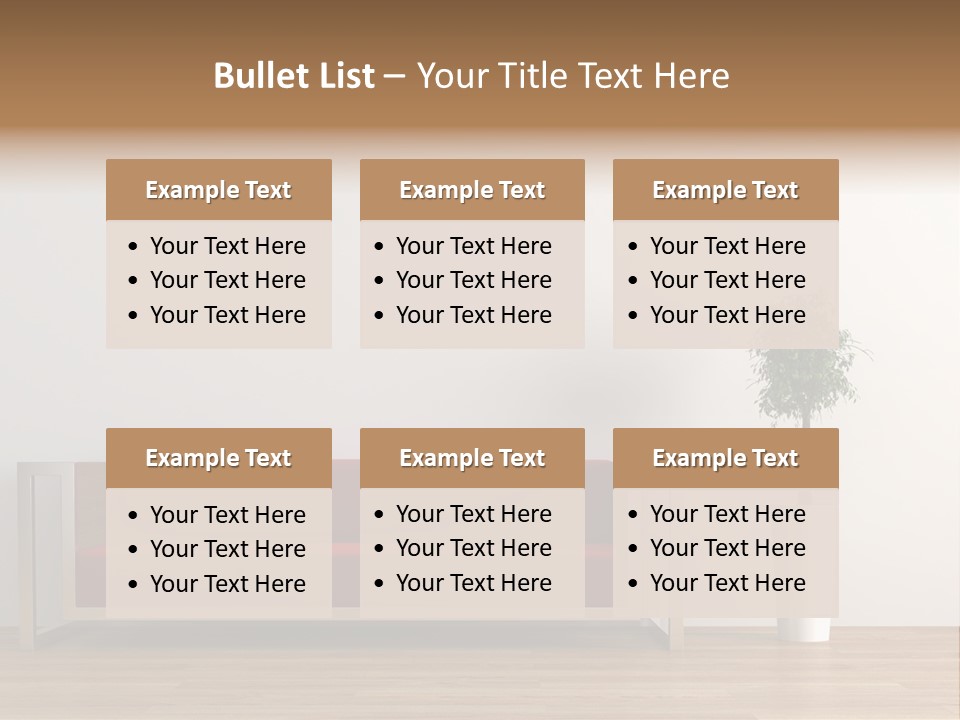 Sapling Penthouse Domestic PowerPoint Template