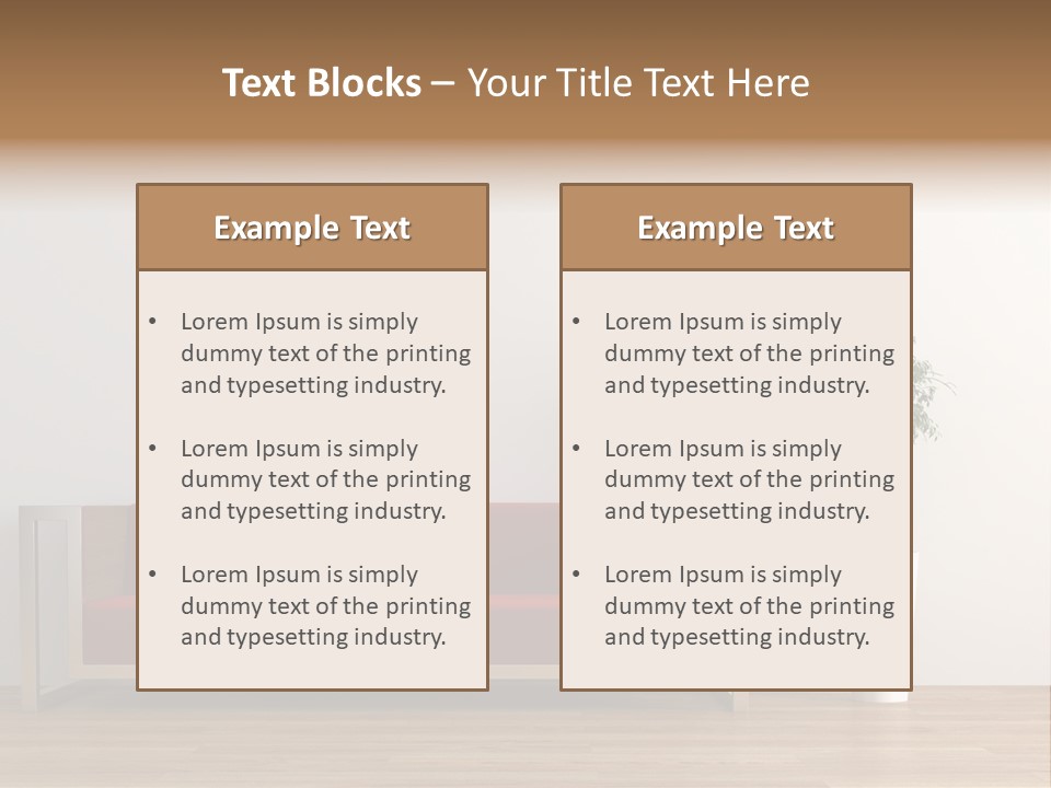 Sapling Penthouse Domestic PowerPoint Template