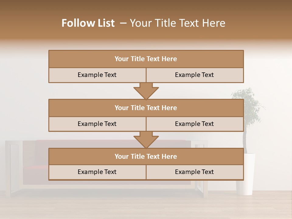 Sapling Penthouse Domestic PowerPoint Template