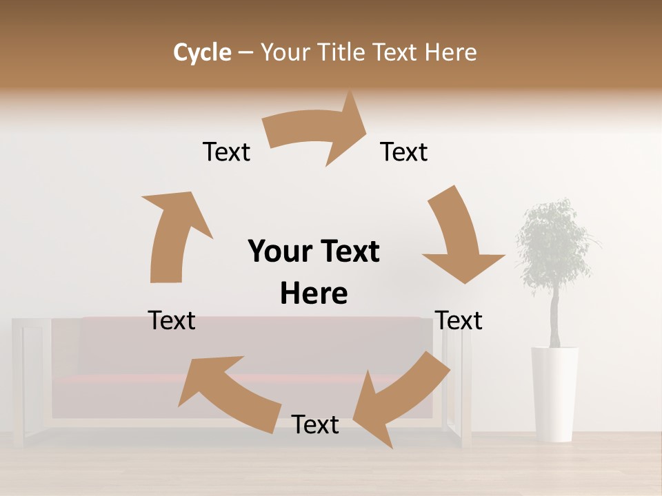Sapling Penthouse Domestic PowerPoint Template